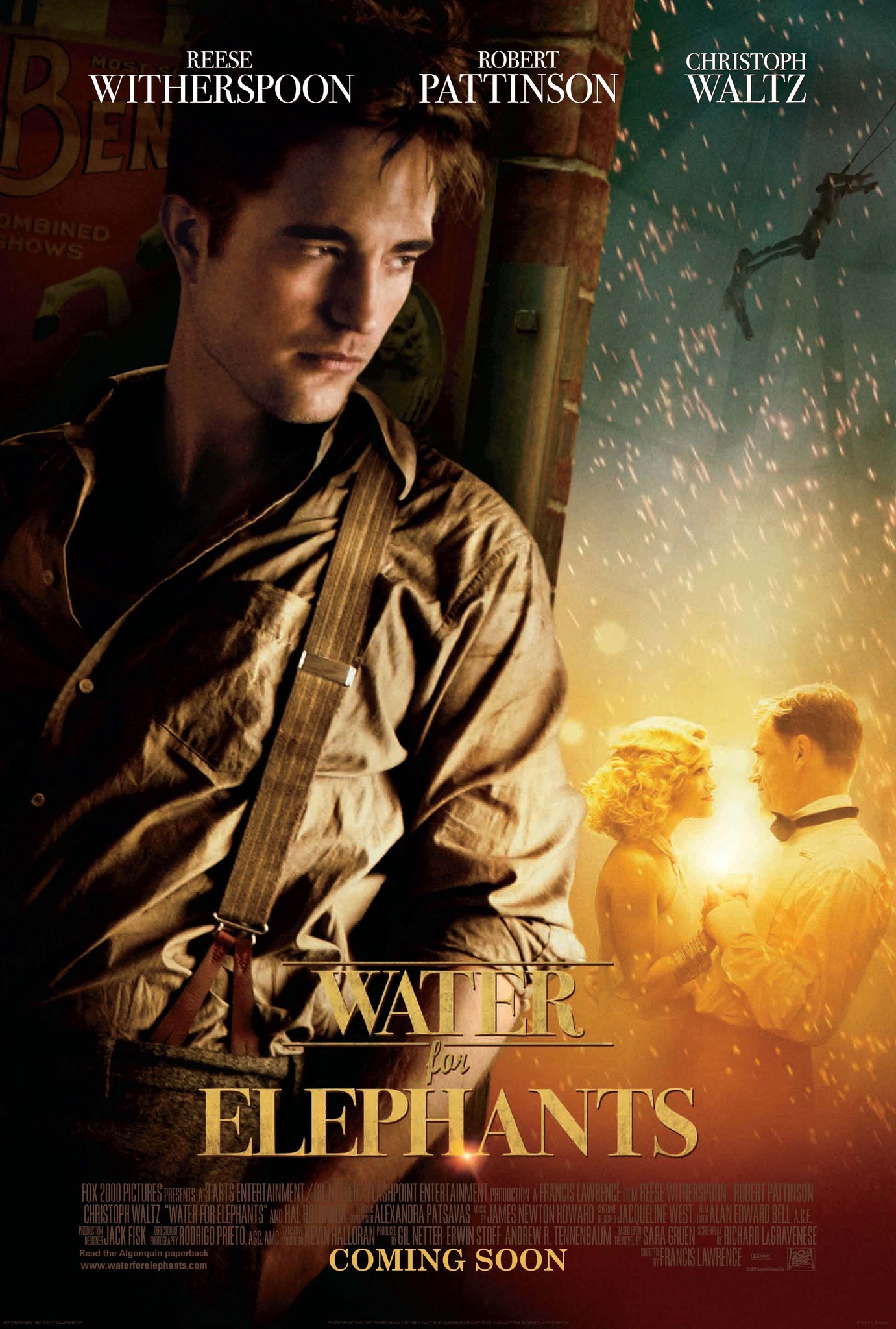 دانلود فیلم Water for Elephants 2011