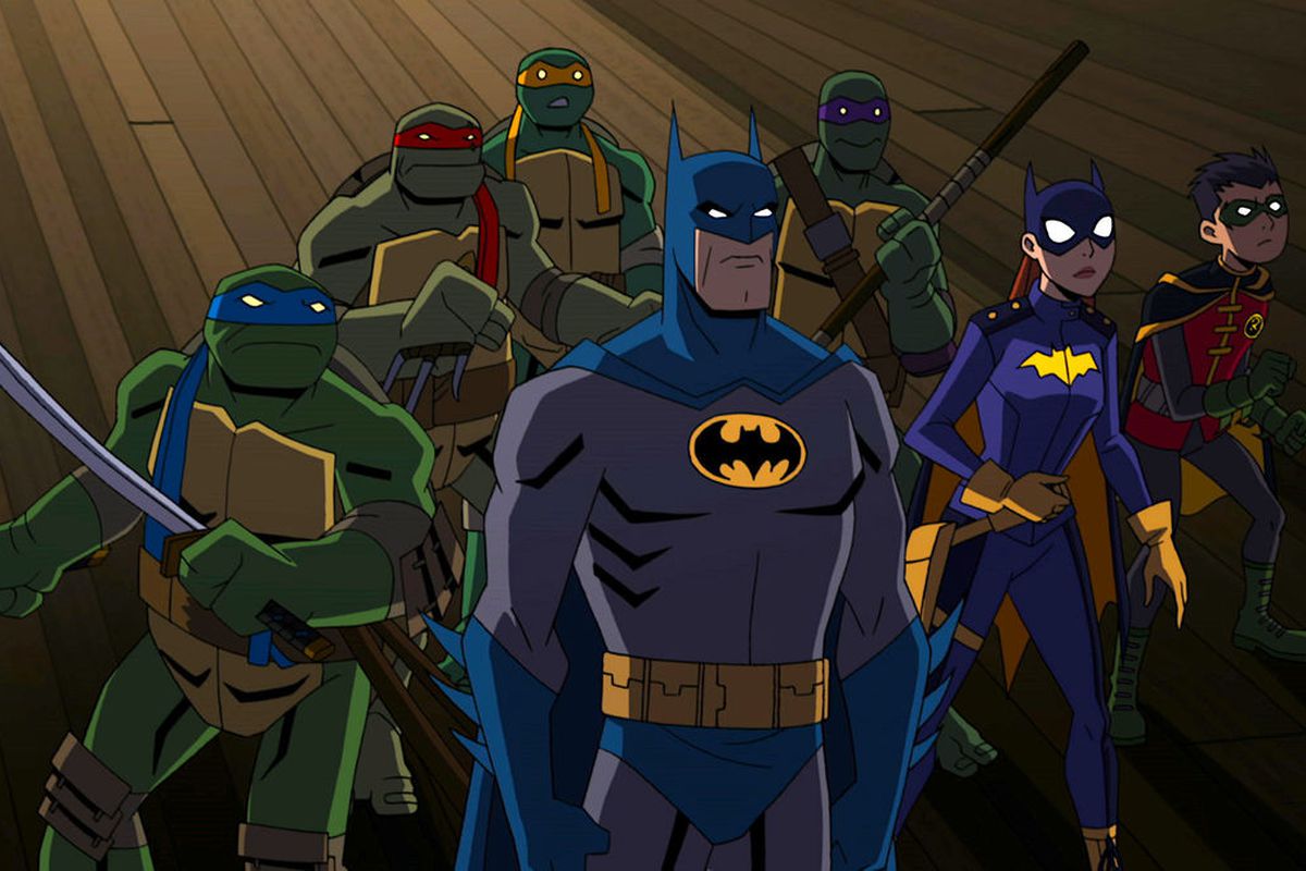 دانلود انیمیشن Batman vs Teenage Mutant Ninja Turtles 2019