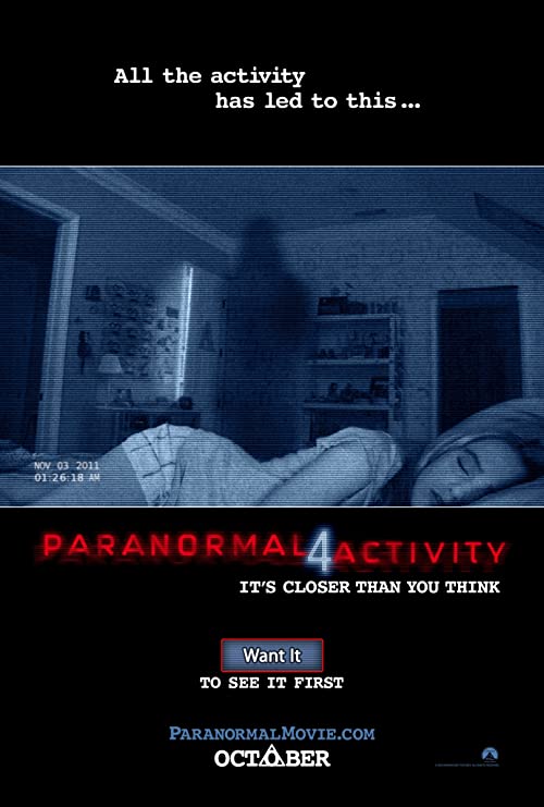 دانلود فیلم Paranormal Activity 4 2012