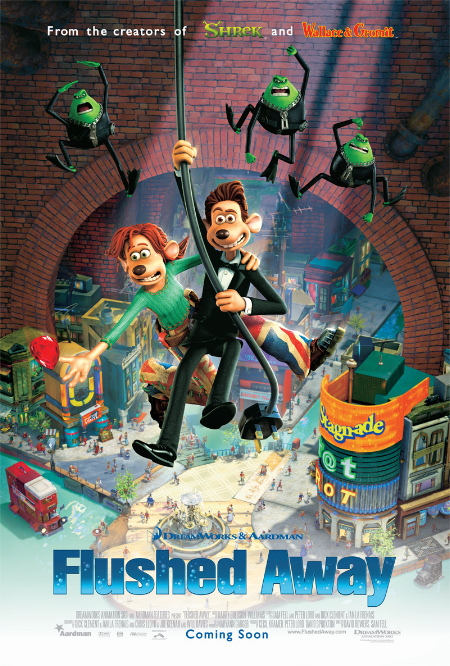 دانلود انیمیشن Flushed Away 2006