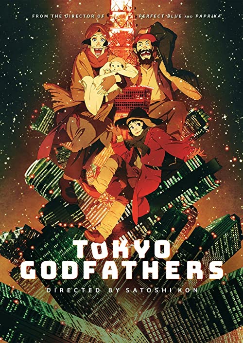 دانلود انیمه Tokyo Godfathers 2003