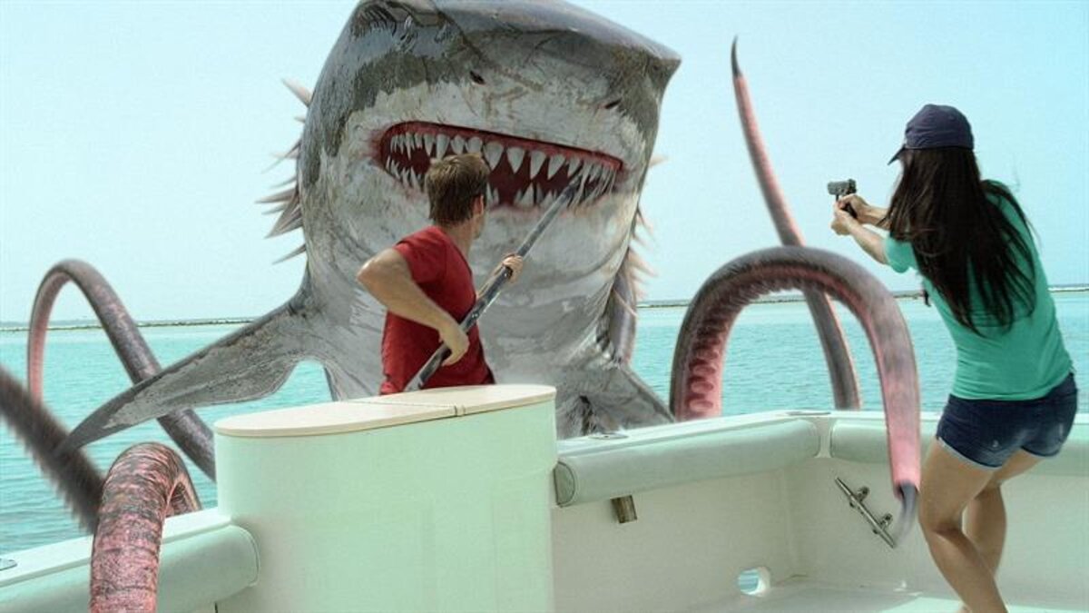دانلود فیلم Sharktopus vs. Whalewolf 2015