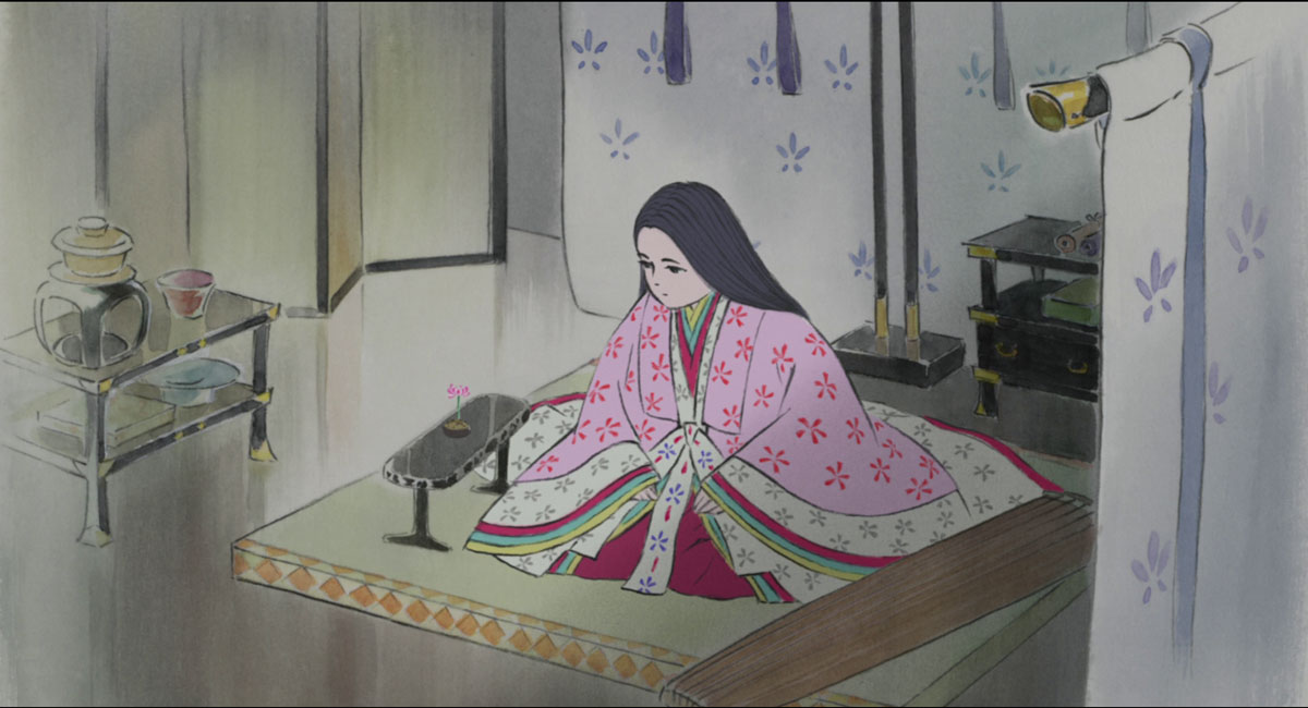 دانلود انیمه The Tale of The Princess Kaguya 2013