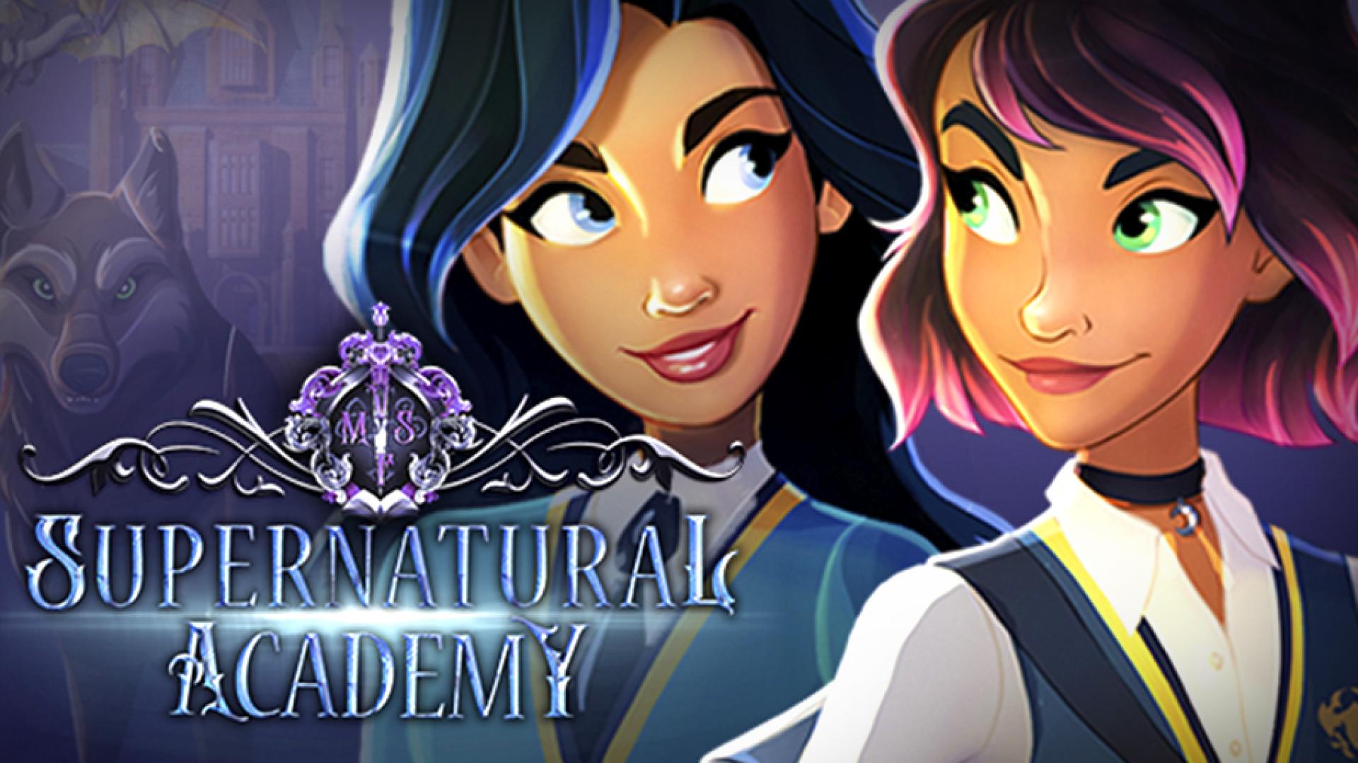 دانلود انیمیشن Supernatural Academy