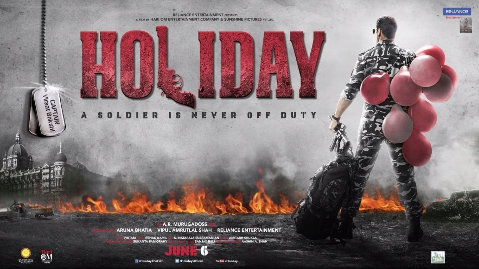 دانلود فیلم هندی Holiday: A Soldier is Never Off Duty 2014