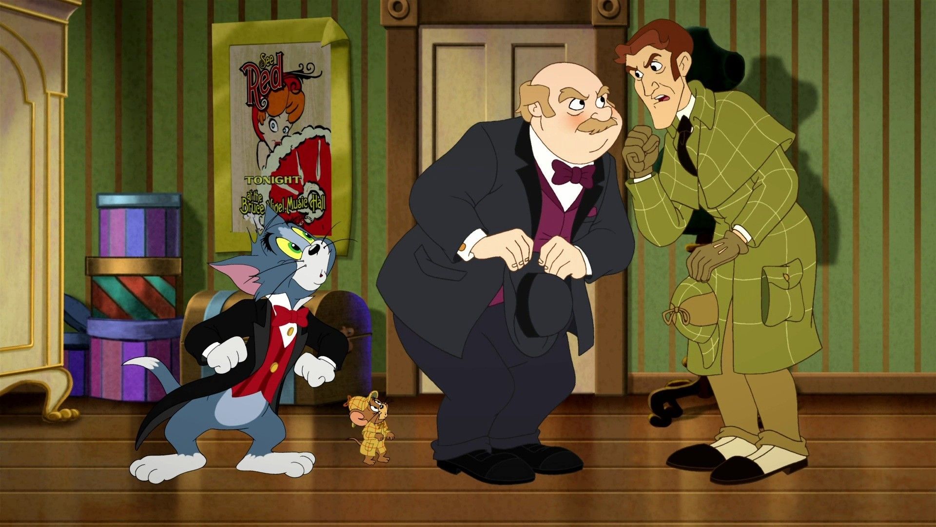 دانلود انیمیشن Tom and Jerry Meet Sherlock Holmes 2010