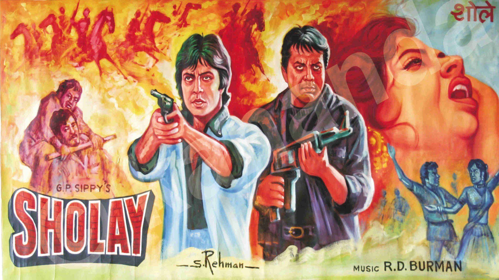 دانلود فیلم هندی Sholay 1975