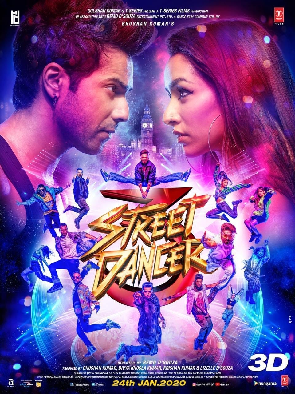 دانلود فیلم هندی Street Dancer 3D 2020