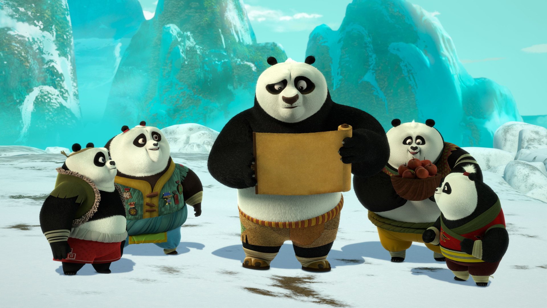 دانلود انیمیشن Kung Fu Panda: The Paws of Destiny
