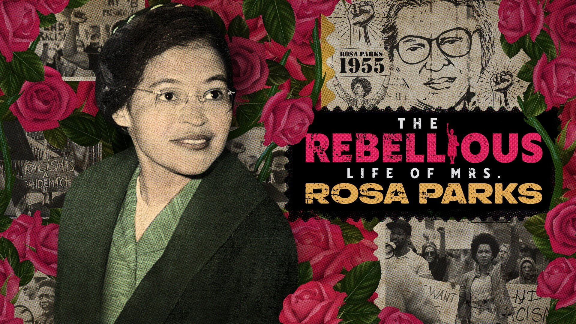 دانلود مستند The Rebellious Life of Mrs. Rosa Parks 2022