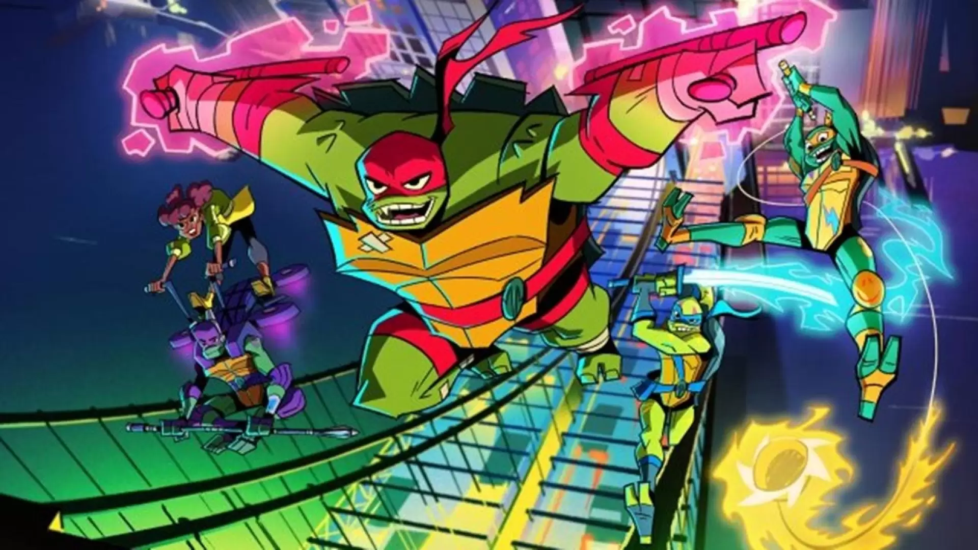 دانلود انیمیشن Rise of the Teenage Mutant Ninja Turtles