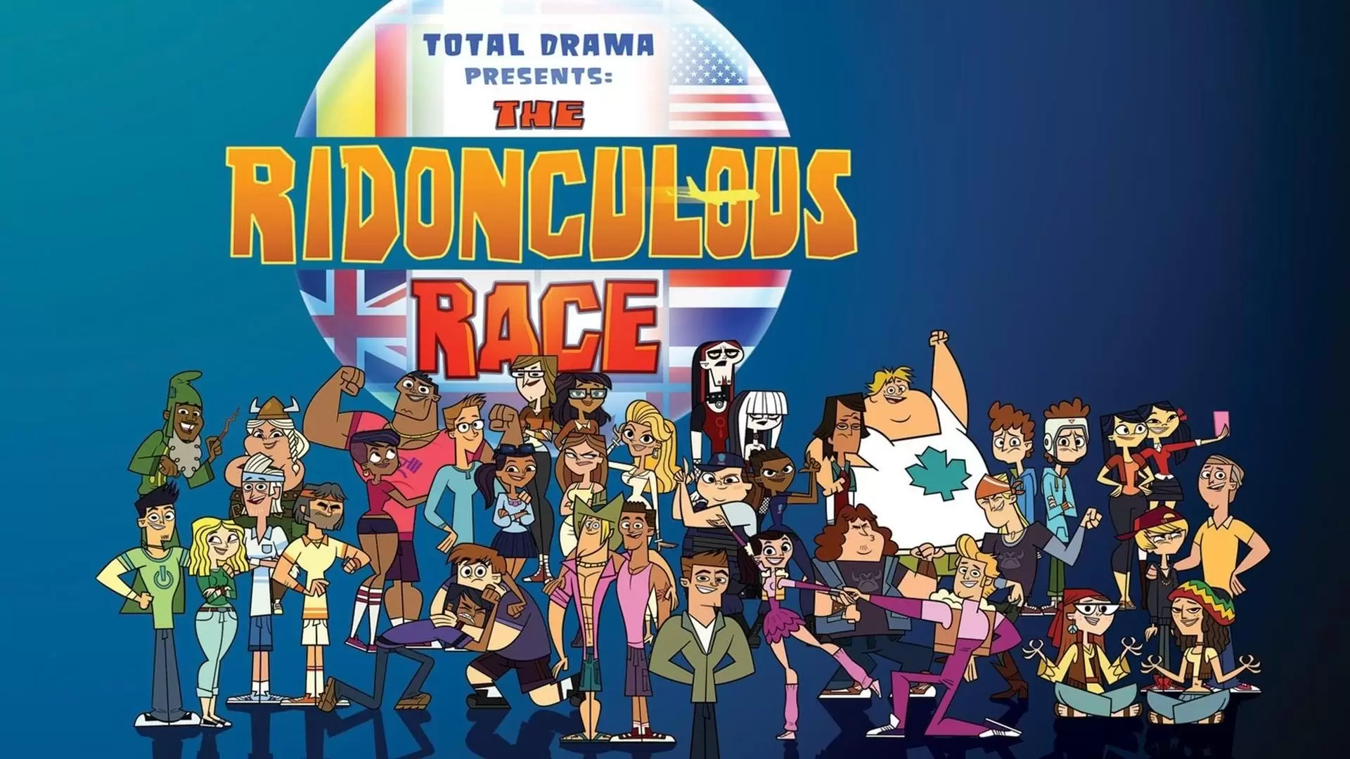 دانلود انیمیشن Total Drama Presents: The Ridonculous Race