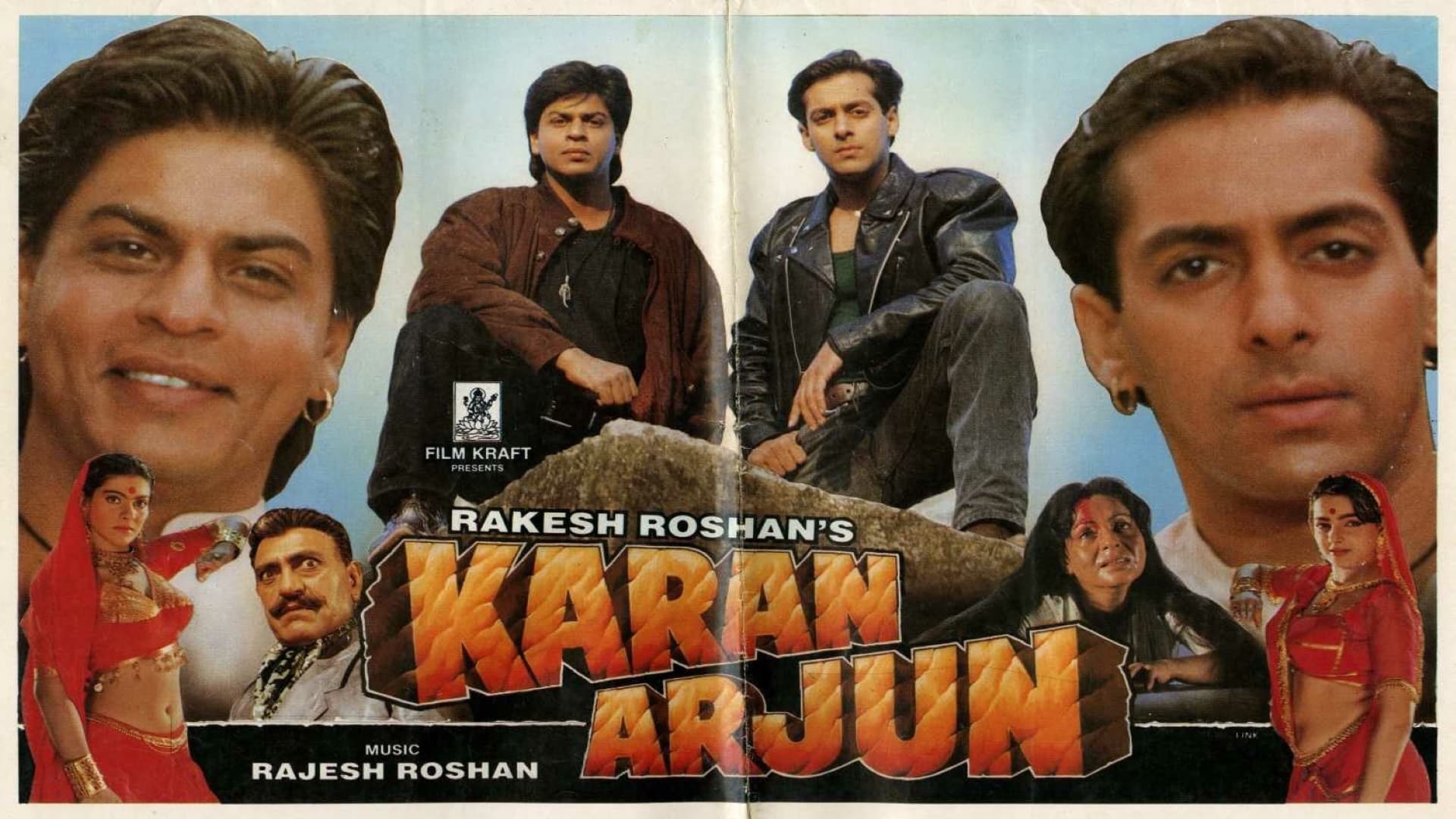 دانلود فیلم هندی Karan Arjun 1995