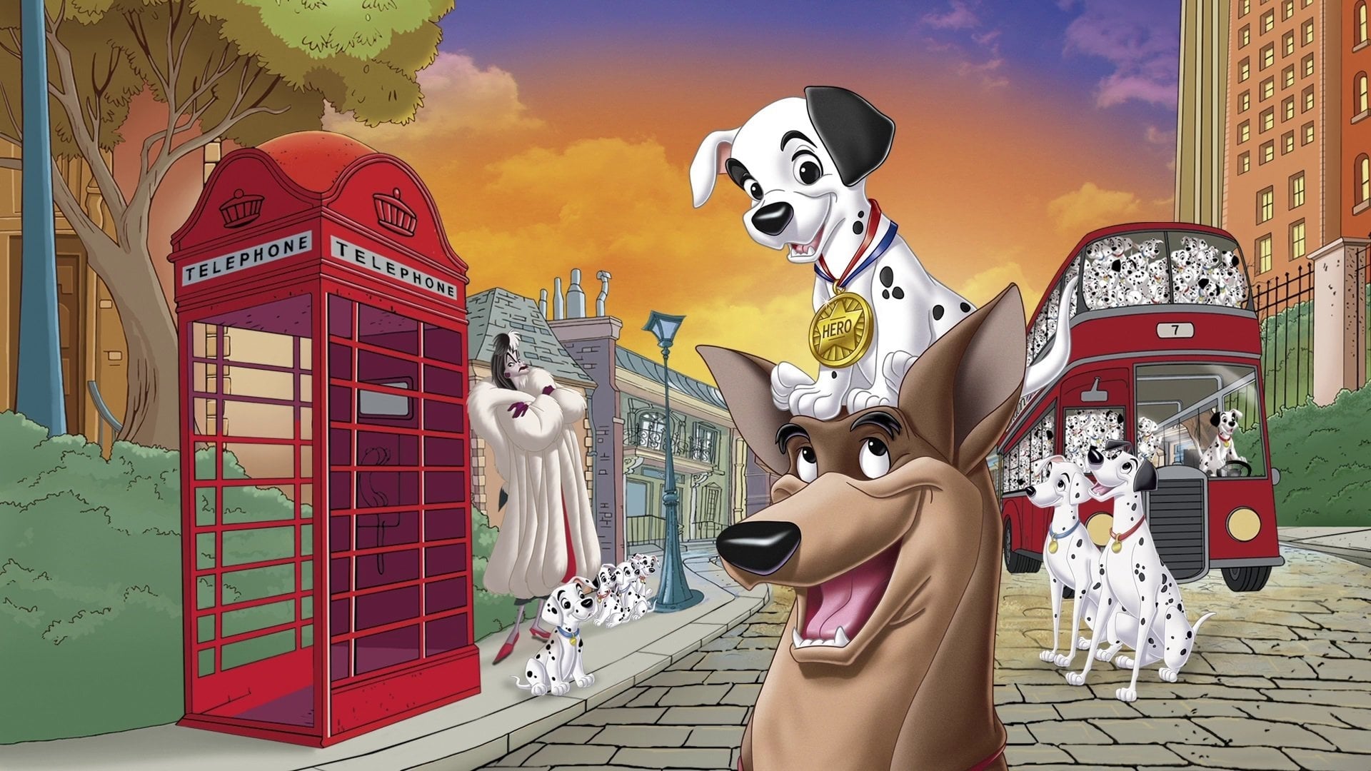 دانلود کارتون ۱۰۱ Dalmatians 2: Patch’s London Adventure 2002