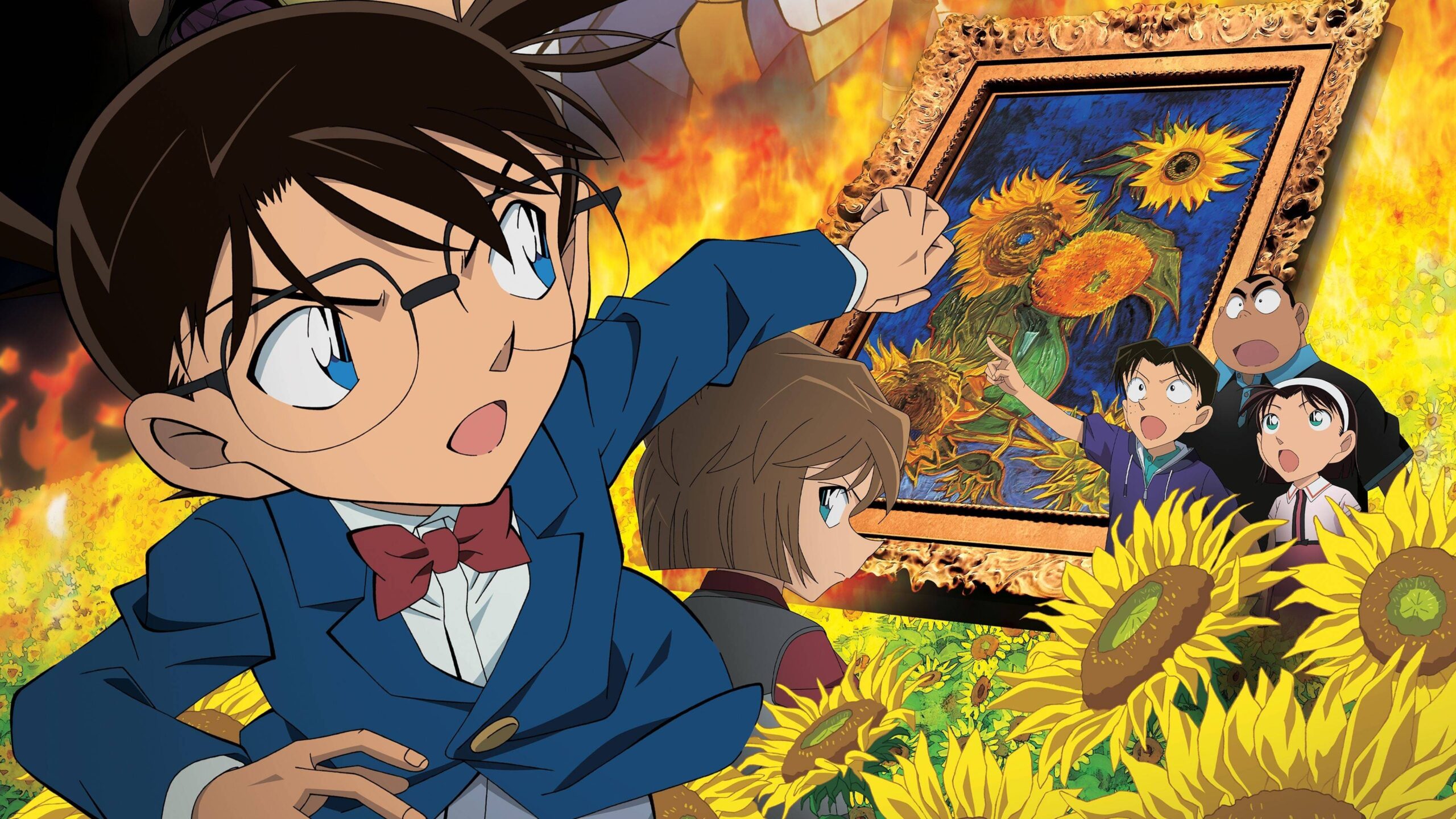 دانلود انیمه Detective Conan: Sunflowers of Inferno 2015