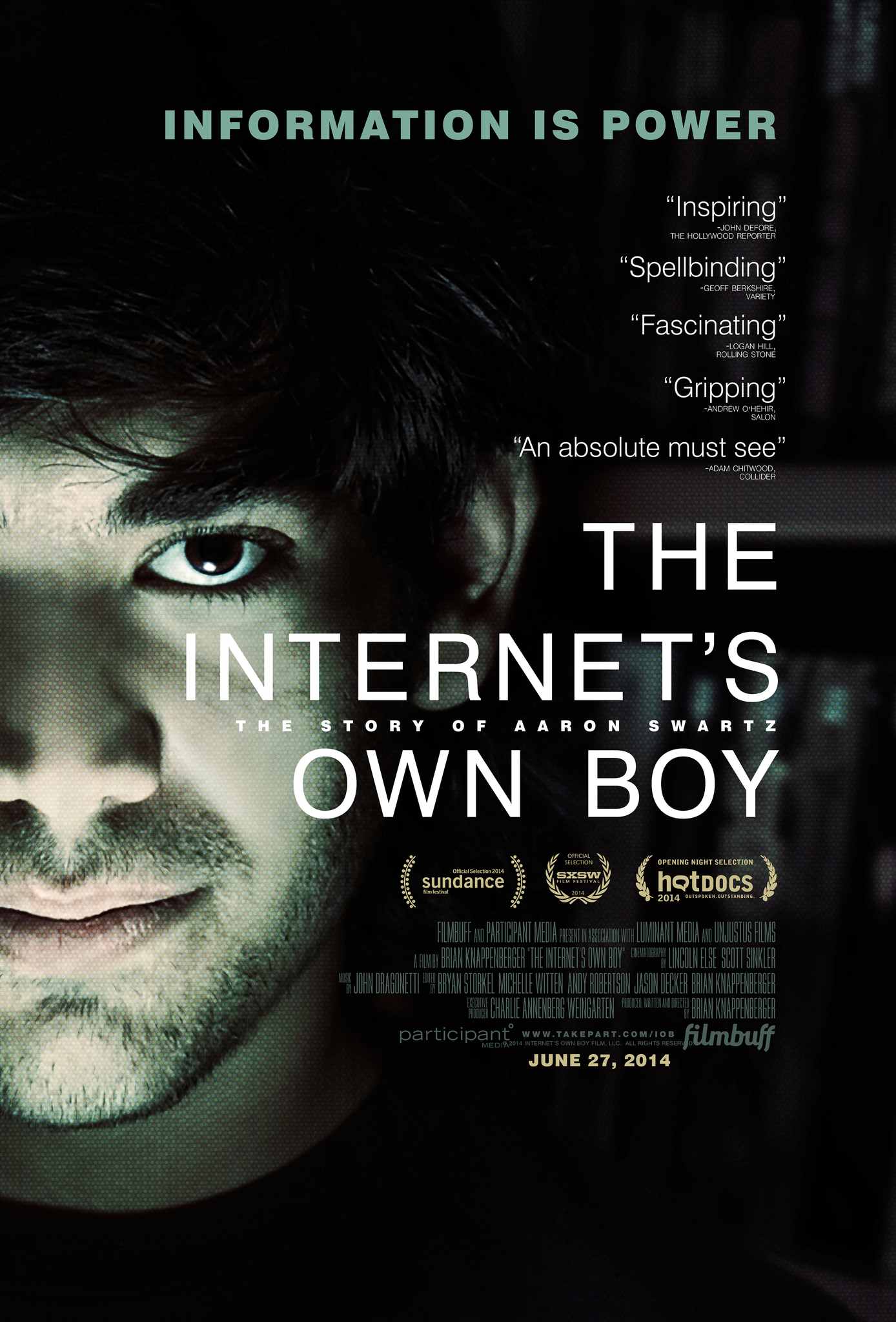 دانلود فیلم The Internet’s Own Boy: The Story of Aaron Swartz 2014