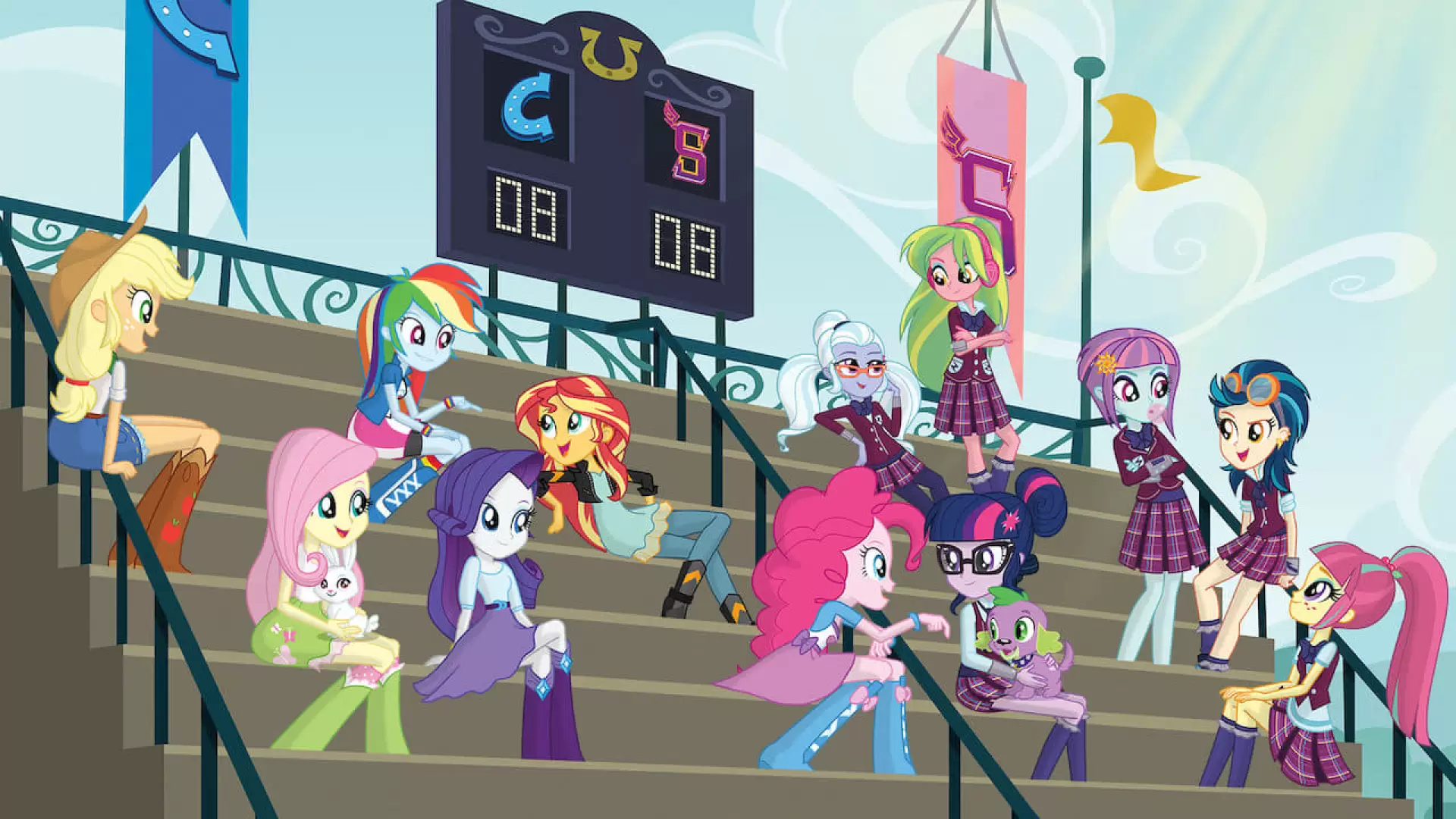 دانلود انیمیشن My Little Pony: Equestria Girls – Friendship Games 2015