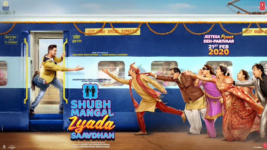 دانلود فیلم هندی Shubh Mangal Zyada Saavdhan 2020
