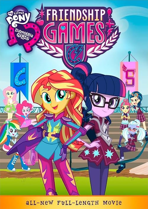 دانلود انیمیشن My Little Pony: Equestria Girls – Friendship Games 2015