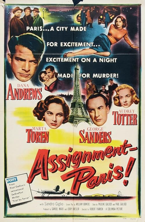 دانلود فیلم Assignment Paris 1952