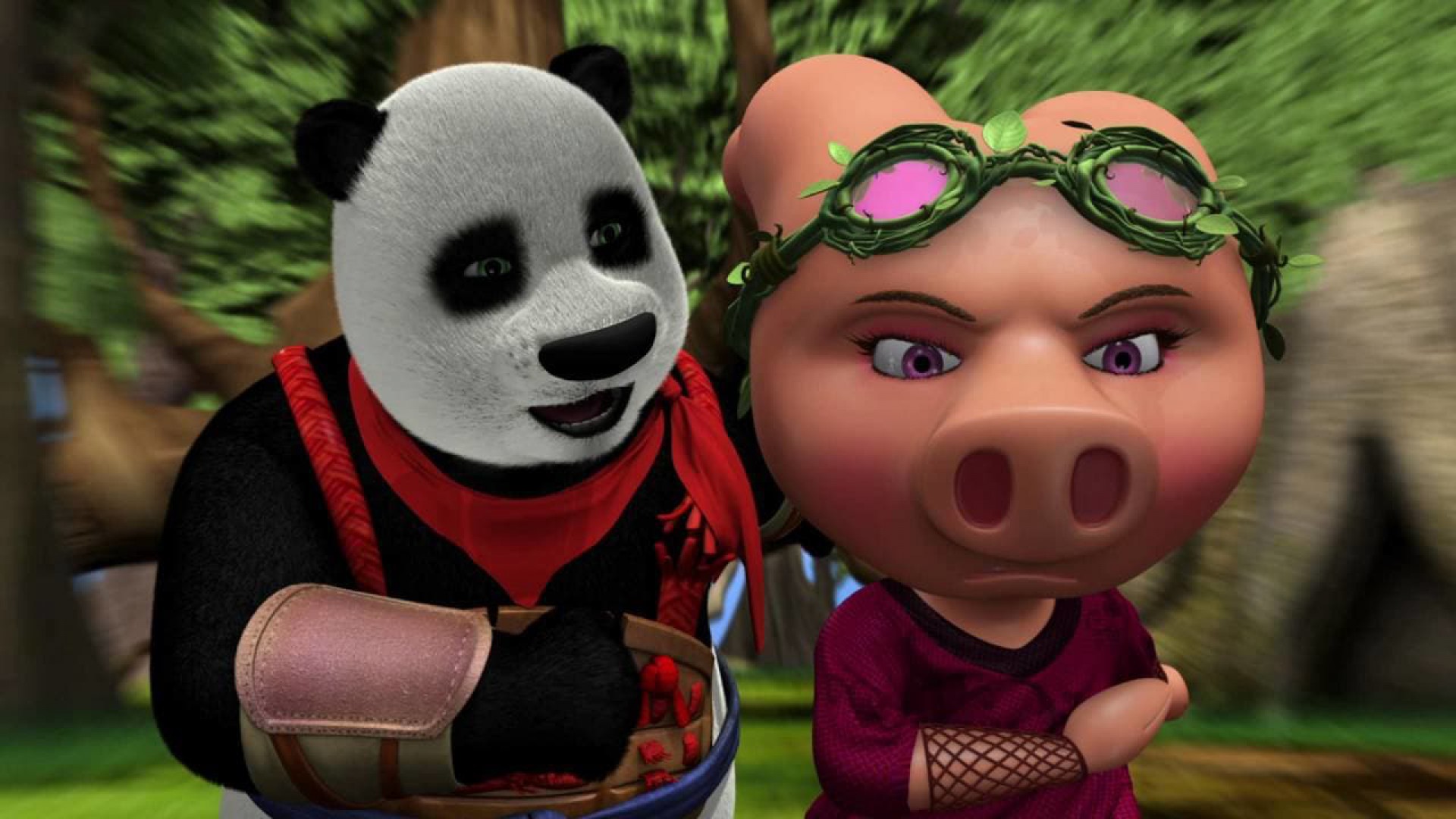 دانلود انیمیشن The Adventures of Panda Warrior 2012