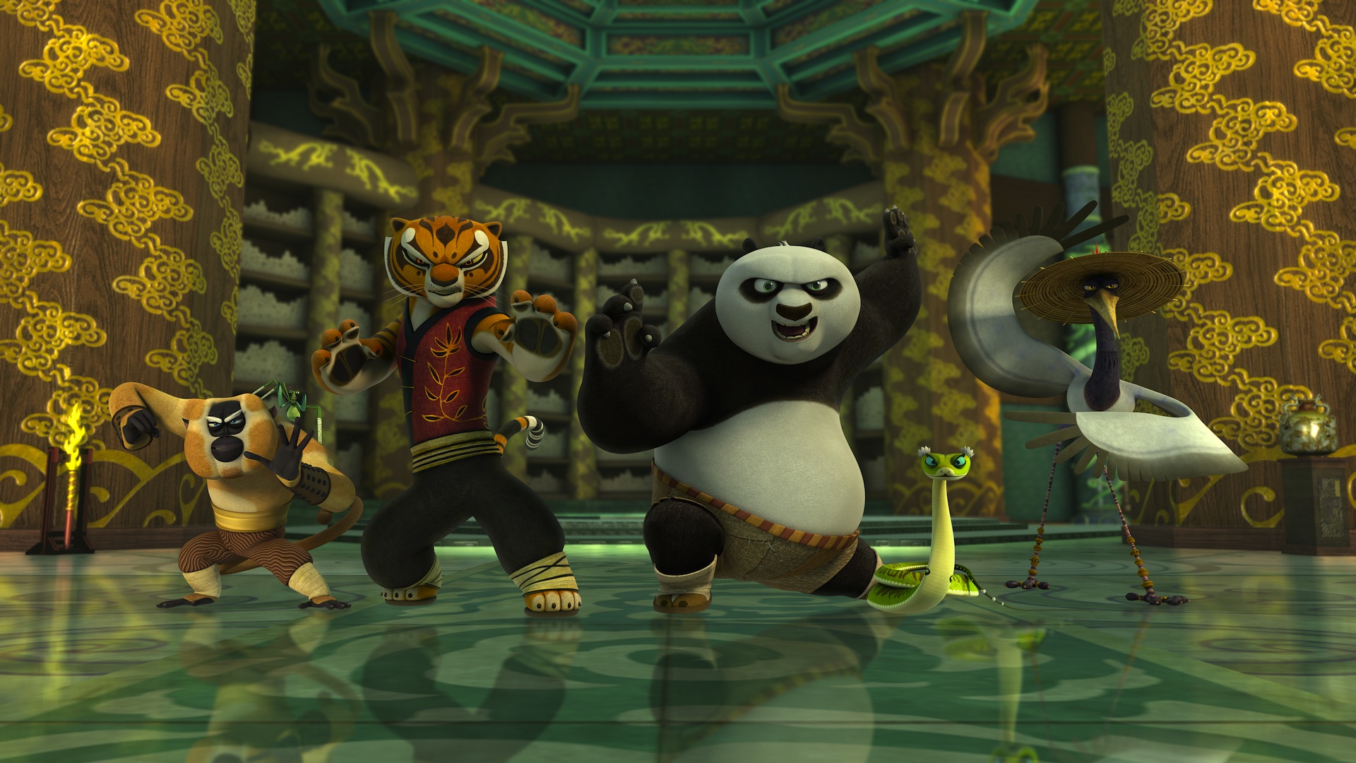 دانلود انیمیشن Kung Fu Panda Legends of Awesomeness 2011