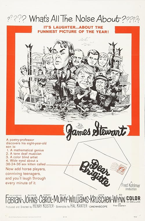 دانلود فیلم Dear Brigitte 1965