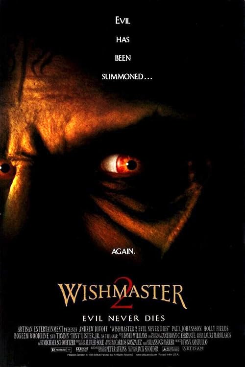 دانلود فیلم Wishmaster 2: Evil Never Dies 1999