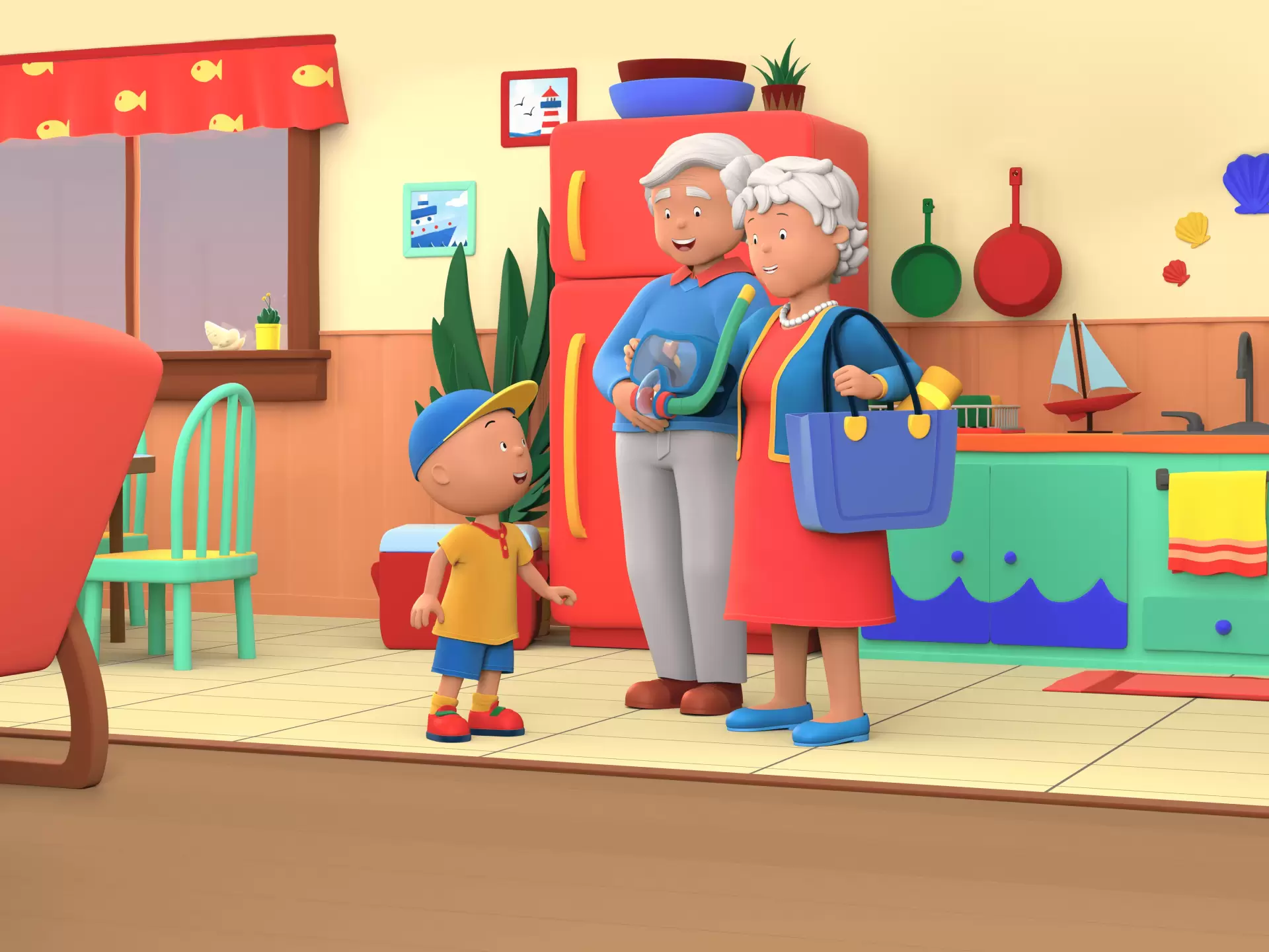 دانلود فیلم Caillou: Adventures with Grandma and Grandpa 2022