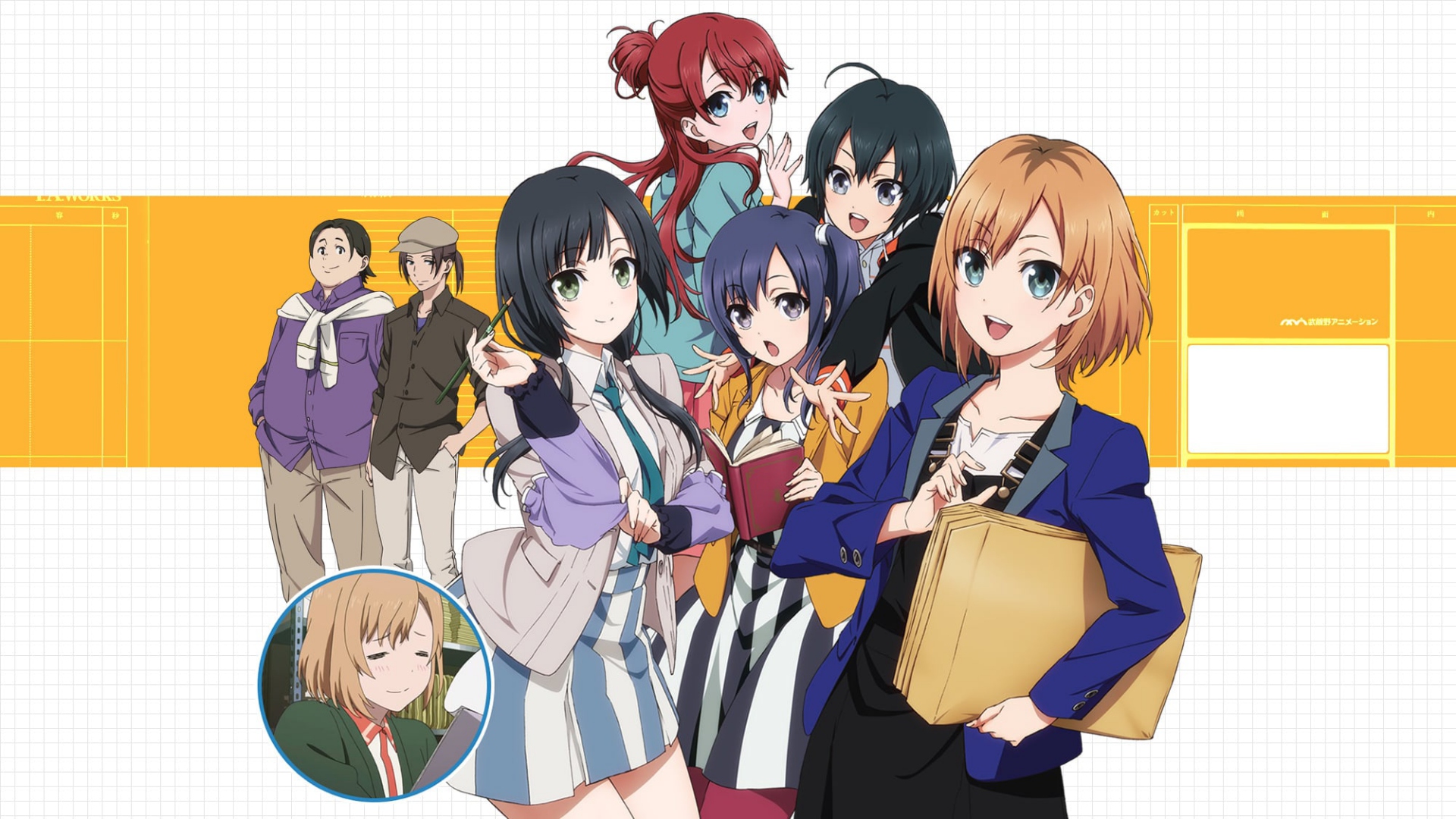 دانلود انیمه Shirobako