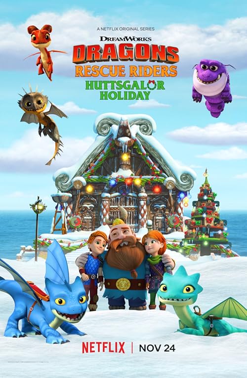 دانلود انیمیشن Dragons: Rescue Riders: Huttsgalor Holiday 2020