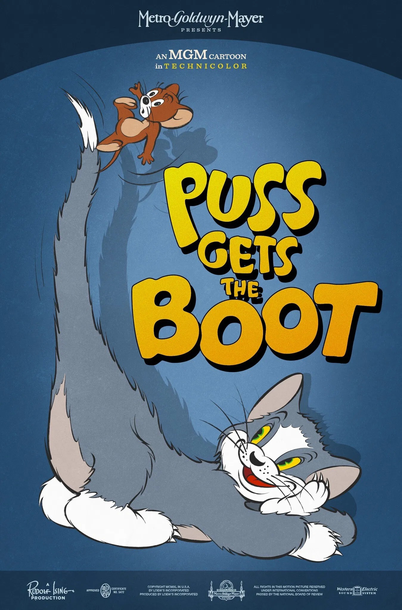 دانلود انیمیشن Tom and Jerry – Puss Gets the Boot